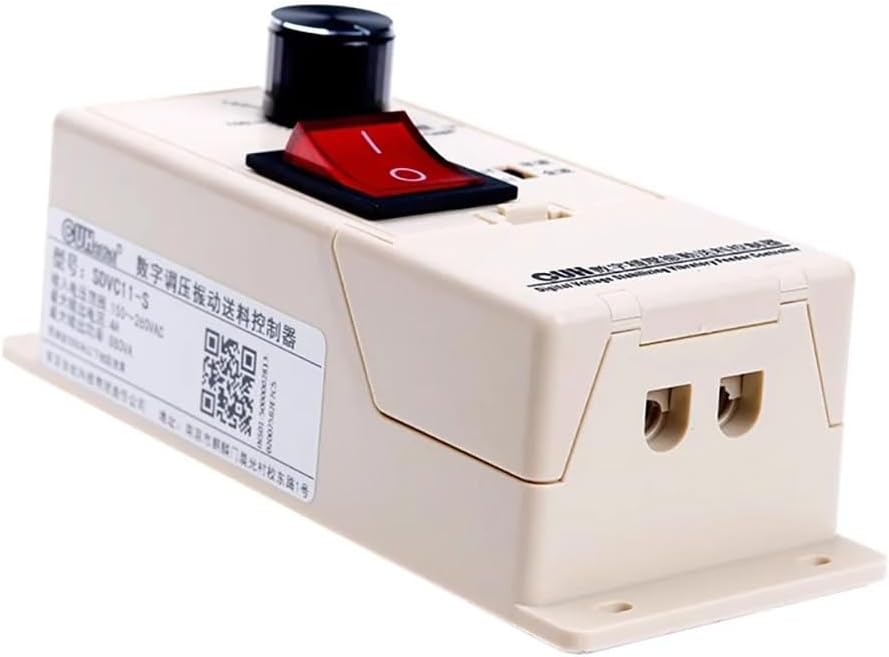 iDili SDVC11-S Digital Stabilized Voltage Vibration Bowl Feeder Controller - Linear Adjustment, Auto Voltage Stabilization