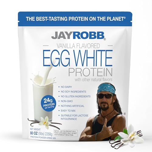 Jay Robb Vanilla Egg White 5lb