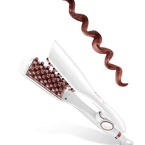 Preisvergleich Produktbild Lockenstab, professionelles Lockenwickeln mit einstellbarer Temperatur, schnelles Aufheizen des Haarwinkels mit automatischer Abschaltung, 5 Haarstyling-Bügeleisen der Temperaturstufen