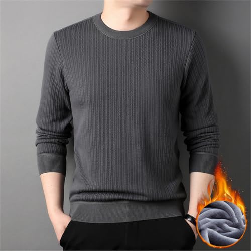Fashion Men's Casual Sweater Slim Fit Basic Knitted Sweaters Round Collar Pullover Male Autumn Winter Tops3