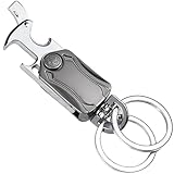 YZHDYG Car Key Chain for Rolls-Royce Wraith/Dawn/Cullinan/Spectre, Multifunctional Rotating 360 Degree Bottle Opener Durable Modern Portable Smooth Automobile Accessories
