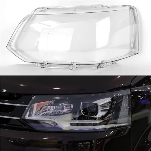 Verre de phare avant pour VW Multivan T5 2012-2015 coque de remplacement gauche droite