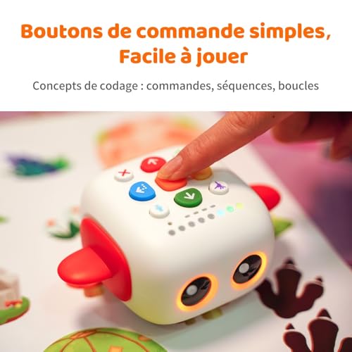 Robot de codage interactif Tale-Bot Pro pour initiation STEM 3-5 ans - 3