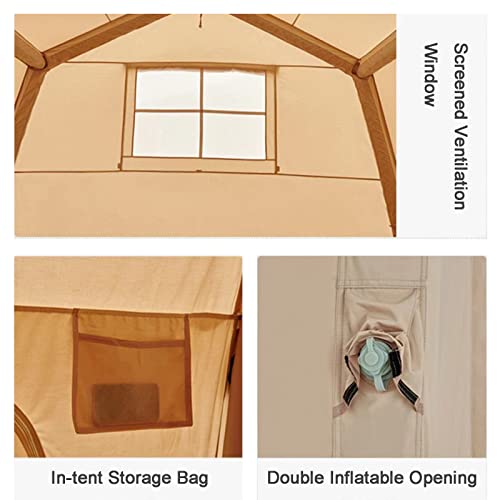 Carpa Inflable para Camping Familiar 5-8 Personas miniatura 5