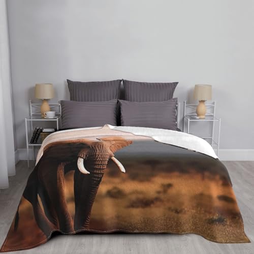Couverture légère chaude pour lit soulageant le froid sur canapé et chaise