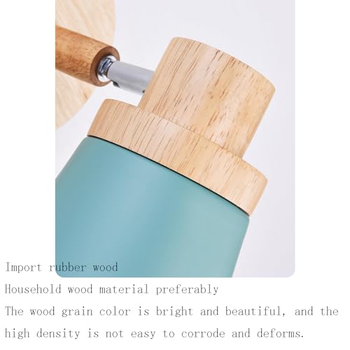 Aplique de pared E26 de estilo nórdico y diseño creativo para iluminar el dormitorio 4