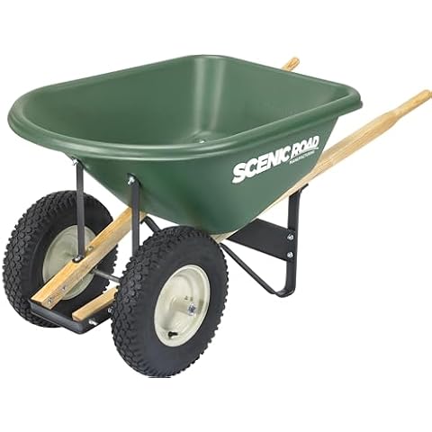 Scenic Lane G6-2FF 6 Cu Ft Wheelbarrow Cover