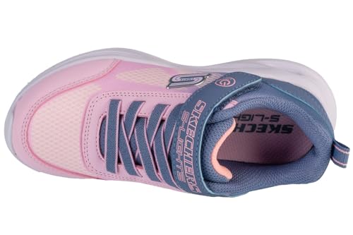 Skechers Girl's Sola Glow-Ombre Deluxe Sneaker4