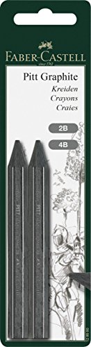 Faber-Castell 129990 - Set 2 barras Pitt Graphite