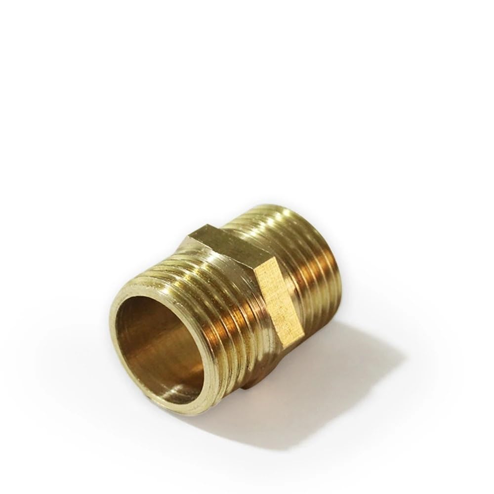 Hourleey Adattatori Per Tubo Da Giardino In Ottone - Set Da 3 - Filettatura 3/4" Femmina A 1/4" - Raccorderia Irrigazione
