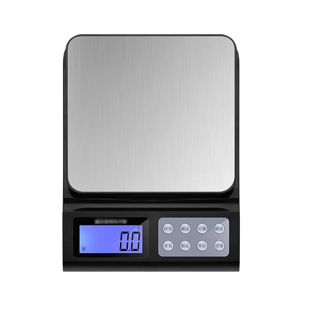 Báscula de cocina Báscula for alimentos, báscula de cocina digital multifuncional, utilizada for cocinar y hornear, preparación de comidas, pérdida de peso, acero inoxidable Suministros de cocina