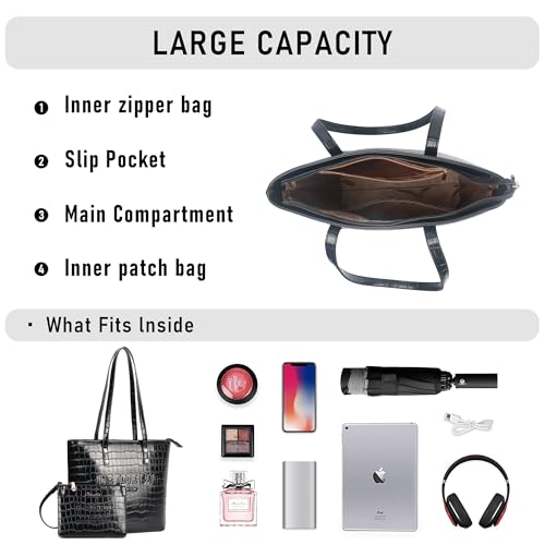 Image of Chinllo Tote Bag for Women, Medium Top Handle Handbags Purse