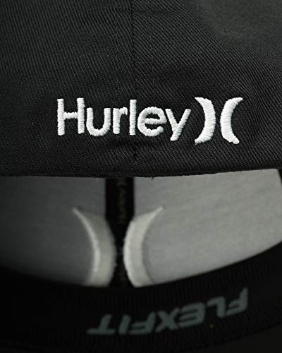 Hurley Men's One and Only Black Flexfit Hat
