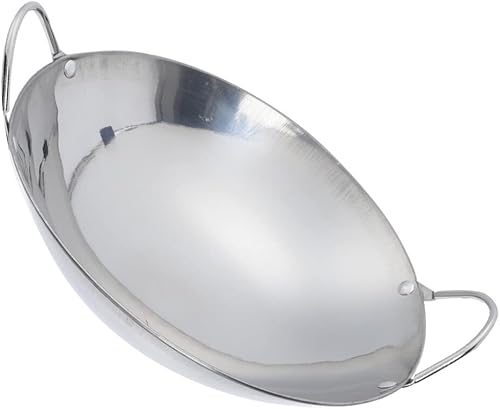 Luxshiny El doble del pote de la calefacción rápida maneja el pote del metal para cocinar estilo al azar de la estufa