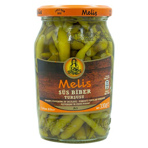 Melis Hot Pepper Pickle, 370 ml
