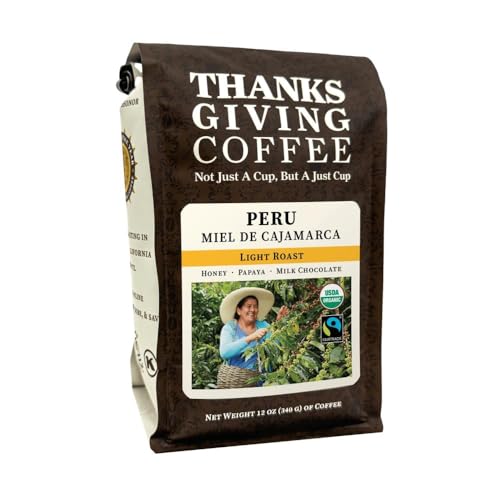 Peru Miel de Cajamarca Organic-Whole Bean-12 oz miniatura 1
