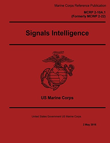 Marine Corps Reference Publication MCRP 2-10A.1 (Formerly MCWP 2-22) Signals Intelligence 2 May 2016