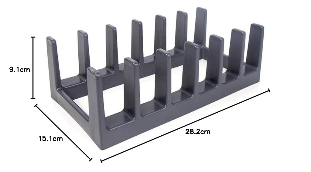 Porta coperchio pentola, porta stoviglie per cassetto (antracite)