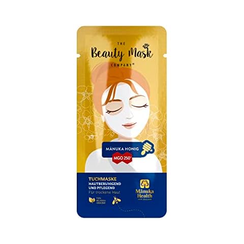The Beauty Mask Company Mānuka Honig Tuchmaske Cover