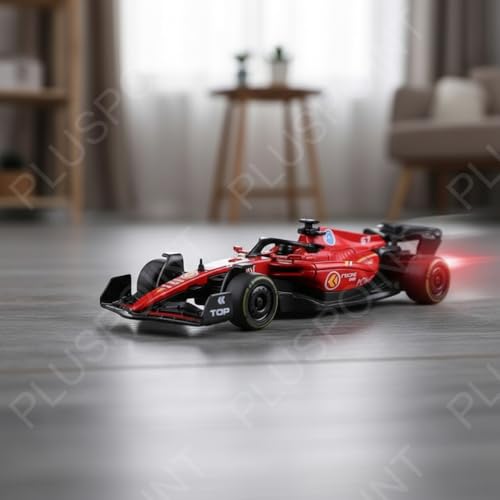 Image of PLUSPOINT Formula 1 Racing Die cast Metal Cars for Kids Pull Back F1 Car Simulation Scale Model High-Speed Racing Vehicles Collectible Car Toys for Boys Age 3 Years & Up
