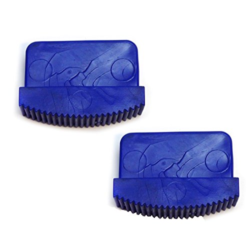 Clow Blue Ladder Feet - Pair Of 61Mm X 24Mm Replacement Rubber Step/Ladder Safety Feet
