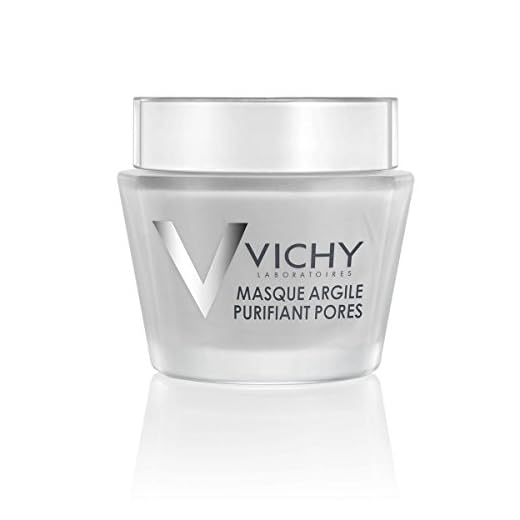 Vichy Pore Purifying Clay Face Mask with Aloe Vera, Pore Minimizer for Face, Multi-Masking Deep Pore Cleanser, Paraben-Free, 2.53 Fl Oz (Pack of 1)