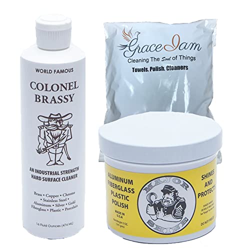 Limpiador de Superficies Cromadas Colonel Brassy con Pulidor miniatura 1
