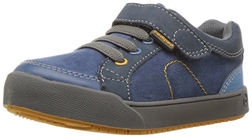 pediped Flex Dani School Uniform Shoe, Navy, 10-10.5 US Unisex Big Kid