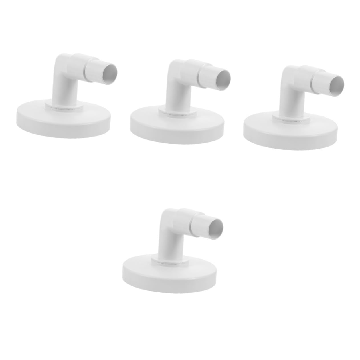 YARNOW Lot De 4 Plaques Décumoire pour Aspirateur De Piscine Adaptateur Coudé en Plastique