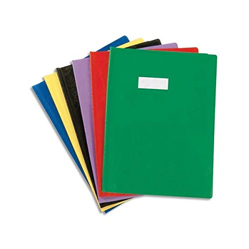 Protèges cahier 24x 32 couleurs ass pour organiser les matières des élèves de primaire