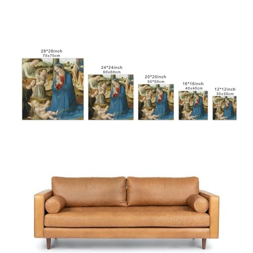 Impression sur Toile de Cosimo Rosselli pour Décoration Salon - 3