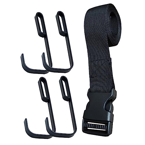 GAROZATION Tree Stand Strap Hooks 5pcs Multi Hook for Tree Stand Accessories Hunting Tree Stand Hangers