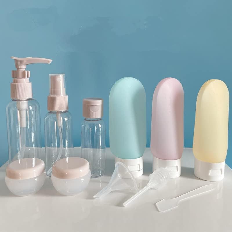 12pack Travel Bottles for Toiletries, TSA Approved Travel Size Toiletries Containers, Travel Bottles Set with Labels Leakproof Squeezable Refillable Airplane Travel Accessories for Shampoo Conditioner