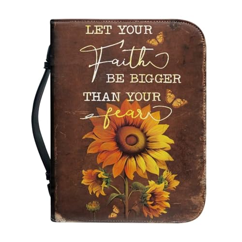 Bible Cover Men and Women Lightweight Bible Bags Carrying Book Case Bible Protective Cover Bible Study Bags