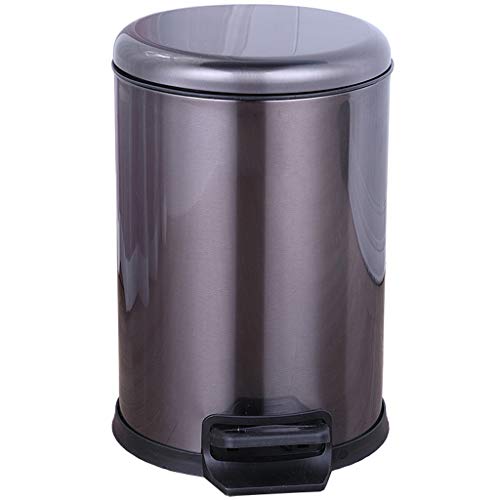 Stainless Steel Bins For Kitchen Bedroom Bin Waste Paper Bin Dust Bins With Lid Pedal Bin Bathroom Rubbish Bin Room Bin Home In Style