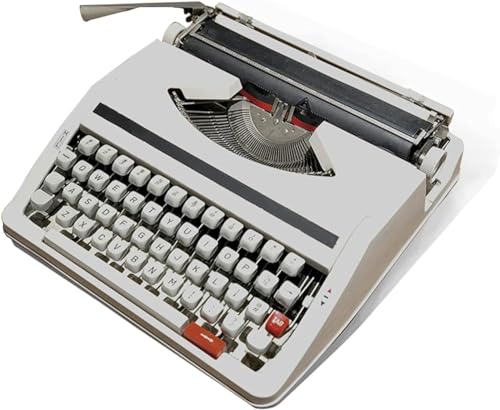 Dekoracja maszyny do pisania, blaszany design retro z rdzawym wykończeniem, kreatywne akcesorium do biura domowego, nostalgiczna ozdoba na biurko dla pisarzy, regał na książki w stylu vintage