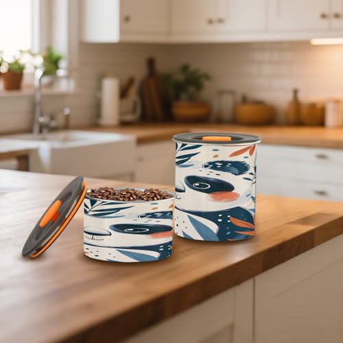 Contenedor hermético para café al vacío 17oz acero inoxidable miniatura 7