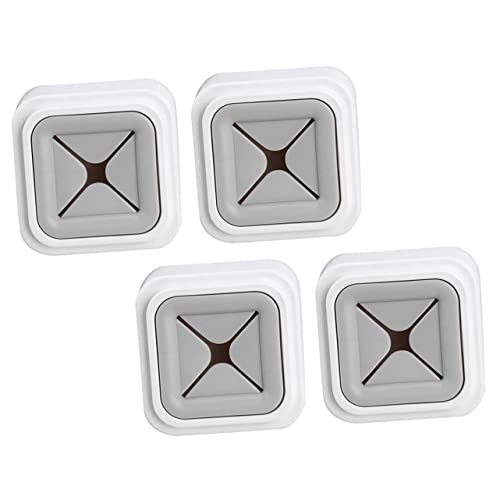 Beatifufu 4pcs Punch Wall-Mounted Towel Holders for Bathroom Kitchen Material Easy to Install No Damage to Walls Towel Organizer for Clutter Spaces