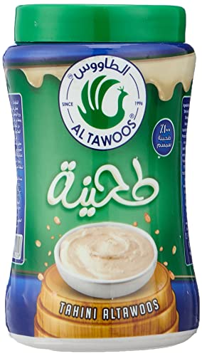 طحينة سمسم الطاووس - برطمان ٢٦٠ جرام صافي