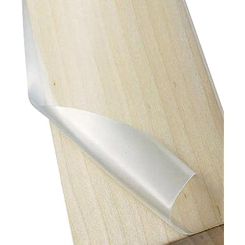 Make or Break Cricket Bat Protection Sheet Plain Anti Scuff Sheet Clear & Fibreglass (Clear Plain Sheet) Cover