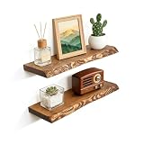 TRNOB Live Edge Floating Shelves