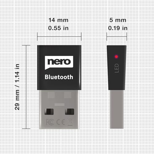 Nero Bluetooth 5.0 Audio Receiver, black, 1 - Image 2