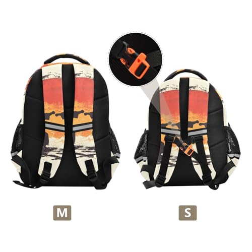 Karate Master Backpack for Kids Elementary School Bag Boys Girls Bookbag Travel Backpack Daypack2
