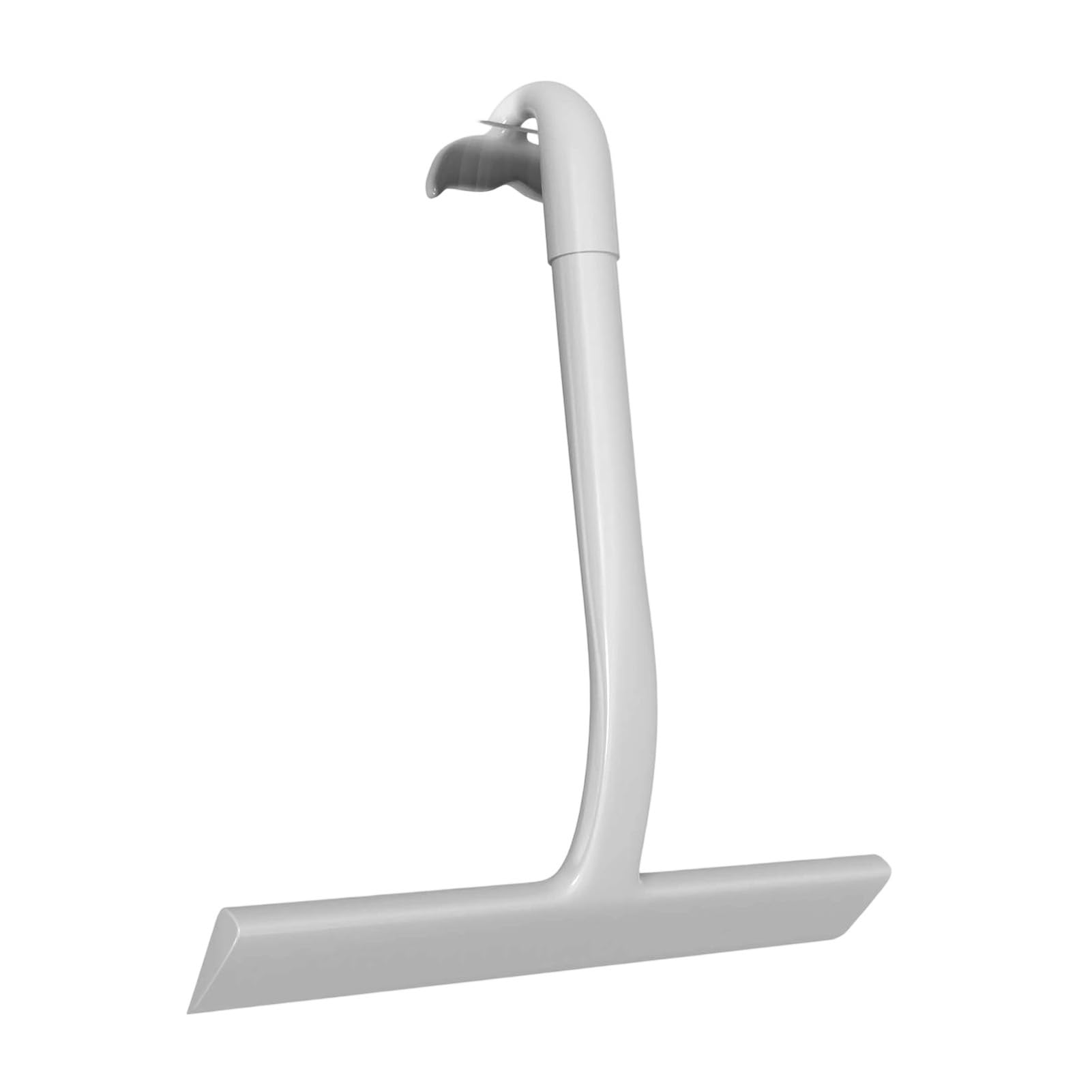 TWISAXC Shower Screen Wiper Premium Silicone Shower Squeegee Provides Outstanding Results While Effortlessly Eliminating Water Stains Daily Squeegee For, grey