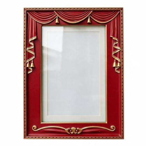 Playbill Frame with Curtain Design