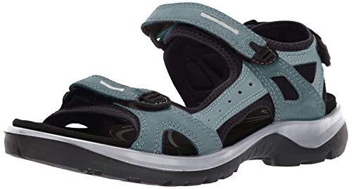 ECCO Damen Offroad Riemchensandalen, Grün (Trellis/Eggshell Blue 51762), 40 EU