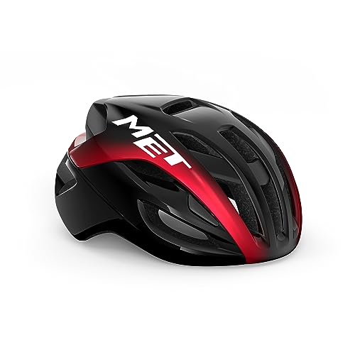 MET Rivale MIPS black red metallic/glossy