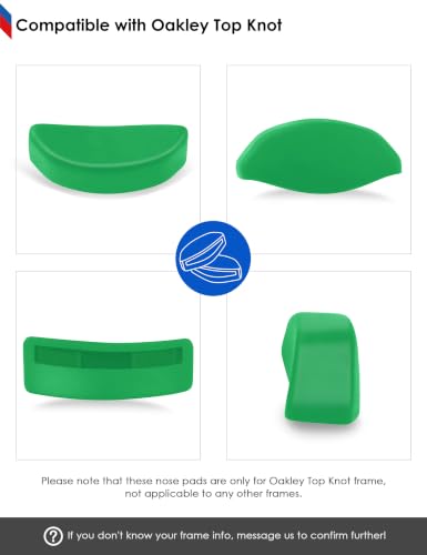 Image of BLAZERBUCK Replacement Nose Pieces for Oakley Frogskins Range /Frogskins Range XL /Top Knot /Side Swept /HSTN /Spindrift /Wildrye