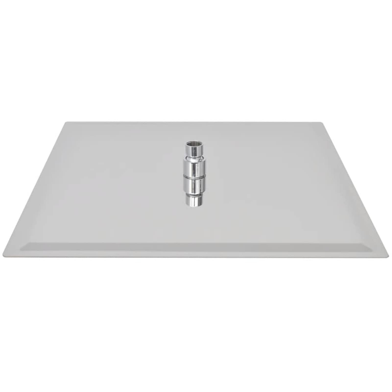 ZEYUAN Cabezal de Ducha Efecto Lluvia 2 uds, Rociador Ducha, Ducha Lluvia, Alcachofa Ducha, Duchas De Baño Alcachofa Lluvia, Recambios Columna Ducha, Acero Inoxidable 40x40 cm