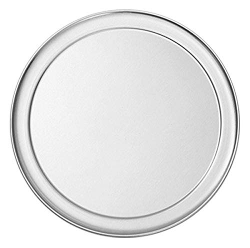 American Metalcraft HATP7 Wide Rim Pan, Heavy Weight, 14 Gauge Thickness, Aluminum, 7